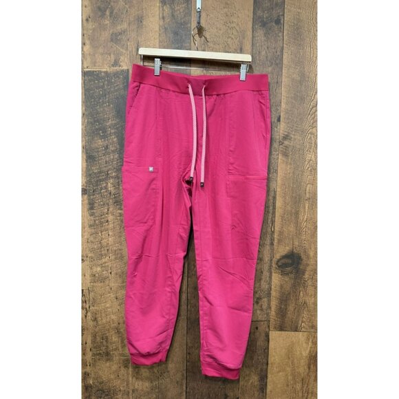 Fabletics Women’s Scrub Pants Pink XL EUC - Picture 1 of 6